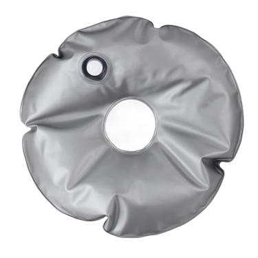 Imagem de Aramox ELFJOY Peso de água Bolsa Suporte de Base de Guarda Chuva Redondo Dobrável à Prova de água para Ambientes Internos e Externos Com Capacidade de 7 Kg e Material de PVC