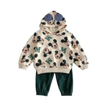 Imagem de Conjunto De Moletom Com Capuz Para Meninos E Meninas De 6 Meses a 6 An