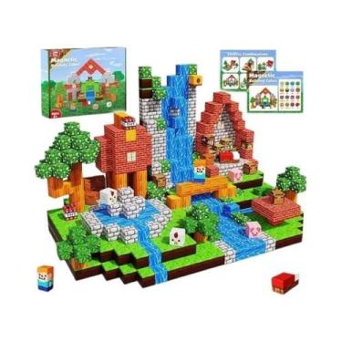 Imagem de Blocos Magnéticos De Construção Para Crianças, Brinquedo Sensorial Com