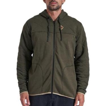 Imagem de Moletom Canguru Hurley Chateau Quilted Full Zip M-Masculino
