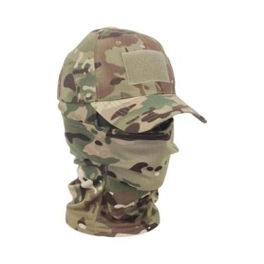 Imagem de Boné De Beisebol Camuflado Respirável Com Proteção Solar Para Pesca, C