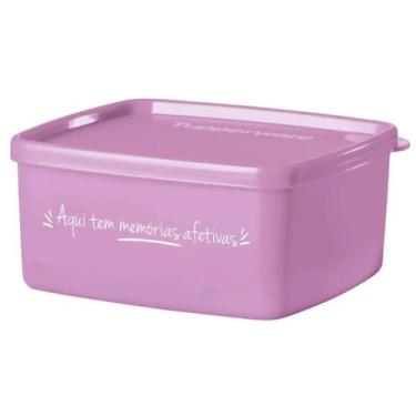 Imagem de Jeitosinho 400ml Lilás " Aqui tem memórias" Tupperware