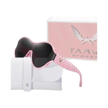 Imagem de Óculos De Sol Unissex Oversize Com Proteção UV Para Atividades Ao Ar L