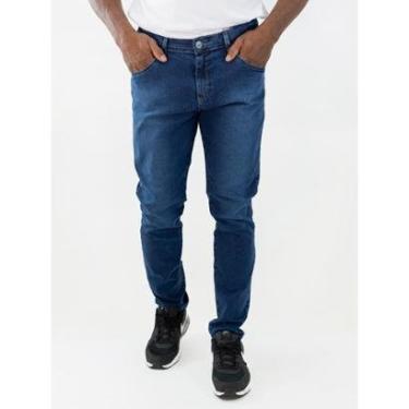 Imagem de Calça Masculina Skinny Jeans Tradicional Amaciado Anticorpus-Masculino