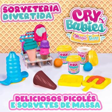 Imagem de Sorveteria De Massinha De Modelar Para Crianças Brinquedo Divertido Fa