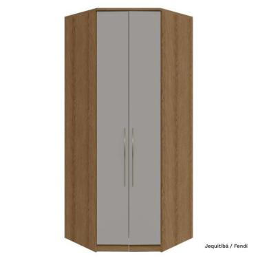 Imagem de Guarda Roupa Modulado 02 Portas 234cm 02 Gavetas Canto Closet Setiba -