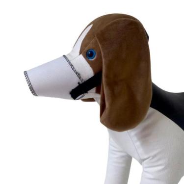 Imagem de KIT Focinheira Regulável de Nylon para Cães Pet Shop Banho Tosa Vet Gr