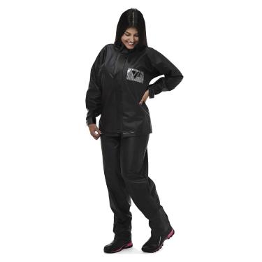 Imagem de Conjunto Capa De Chuva Pvc Feminina Pantaneiro Moto Motoboy-Feminino
