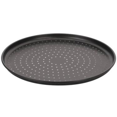Imagem de Forma para Pizza Antiaderente - Multiflon Gourmet Forno 20235, Preto