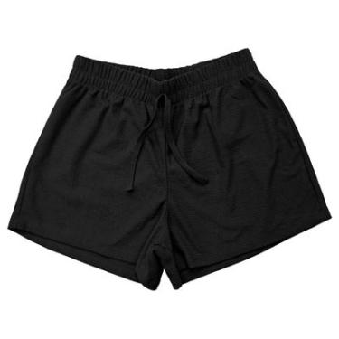Imagem de Shorts Feminino Malha Preto Basic+ Confortável
