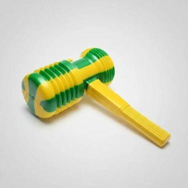 Imagem de Martelo Verde E Amarelo Com Apito Brasil Copa Do Mundo - Pica-Pau