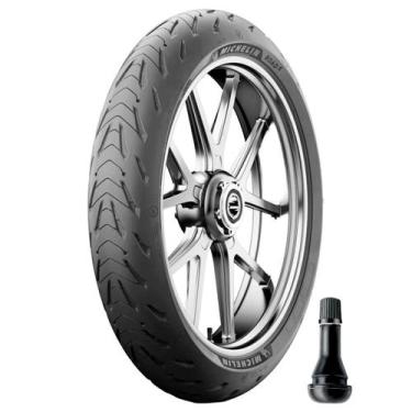 Imagem de Pneu Michelin 120/70 ZR17 58W TL Road 5 + Válvula FVA