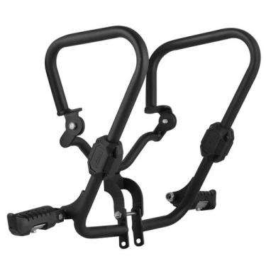 Imagem de Protetor De Carenagem Armor Com Pedalaleira Retratil Moto Honda Titan 
