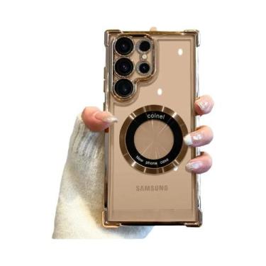 Imagem de Capa Magnética Transparente De Acrílico Para Samsung Galaxy S26 S25 S2