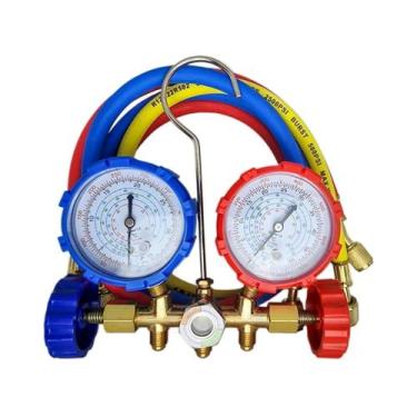 Imagem de Kit Manifold Ar Condicionado Automotivo Carga Gás R134a Vrx