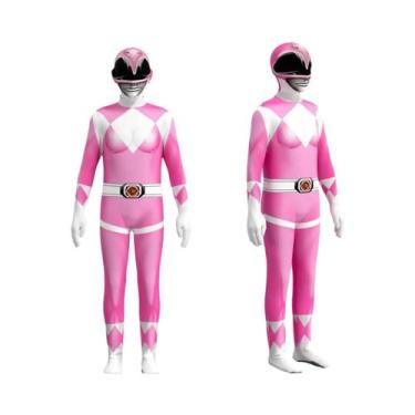 Imagem de Fantasia De Cosplay Para Crianças E Adultos Power Samurai Rangers, Fan