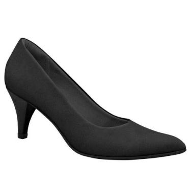 Imagem de Sapato Scarpin Piccadilly Feminino 745035, Napa preto, 37