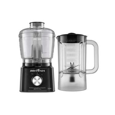 Imagem de Multiprocessador Britânia 2 em 1 Compacto BMP950 Plus 300W Tecnologia Pro Maxx Preto