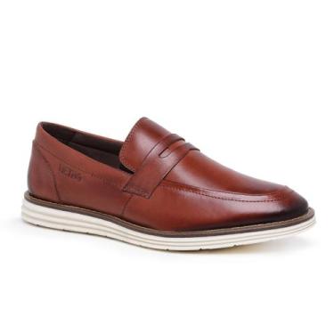 Imagem de Sapato Masculino Casual Derby Loafer Couro Castor - Vietro, 40