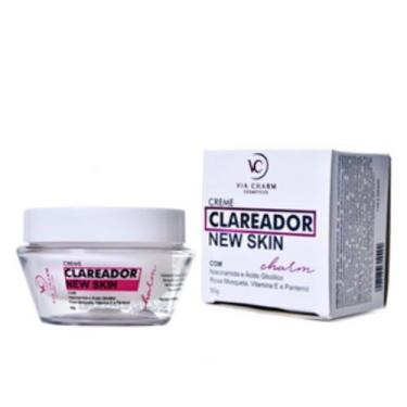 Imagem de Creme Facial Clareador NEW SKIN - VIACHARM 50G - VIA CHARM