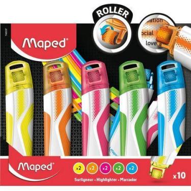 Imagem de Marca Texto Roller Maped - Marcador de Texto com Tecnologia Japonesa, 