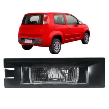 Imagem de Lanterna de Placa Fiat Novo Uno 2008 a 2016 Palio Atractive 2008 a 201