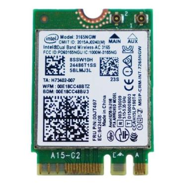 Imagem de Placa de rede Wireless Intel 3165ngw - NoBrand