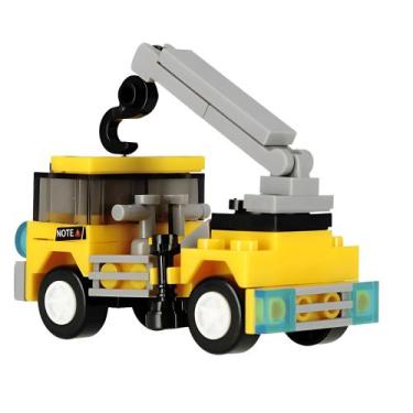 Imagem de Blocos de Montar - Construção Desenho Veículos Trem Brinquedo infantil