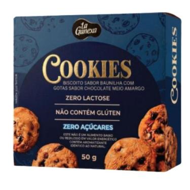 Imagem de Cookies Proteíco Zero Açúcar 120g La Ganexa, Baunilha