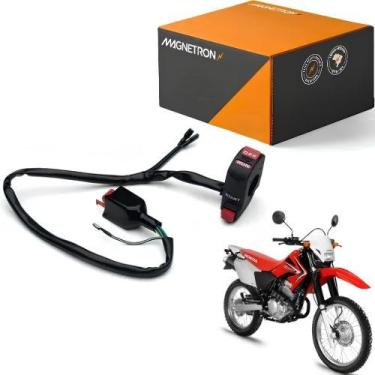 Imagem de Interruptor partida botão start chave punho magnetron honda xr tornado