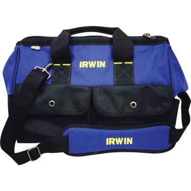 Imagem de Mala para Ferramentas 1870406 Standard 3 Bolsos Azul e Preta Irwin