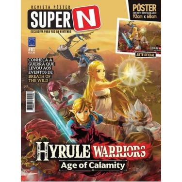 Imagem de Revista Pôster Super N - Hyrule Warriors: Age Of Calamity - Europa