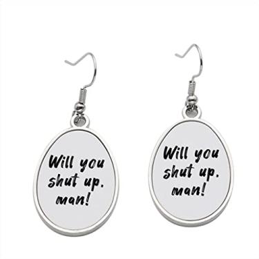 Imagem de 2 brincos de correção política – brincos pendentes para meninas – presente de festa de aniversário dos namorados, Metal, Sem pedras preciosas