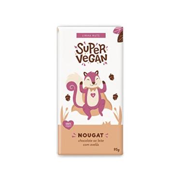 Imagem de Chocolate Nougat com Avelãs Vegano Super Vegan 95g