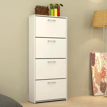 Imagem de Sapateira 4 portas basculantes Anne Branca