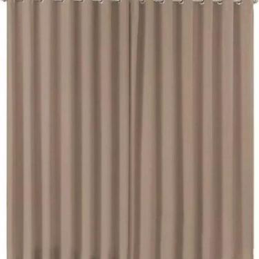 Imagem de Cortina Sala Ou Quarto 2.00 X 1,70 Corta Luz Blackout  Avelã