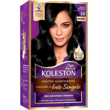 Imagem de Kit Tintura Koleston Noites Iluminadas Preto Infinito 10