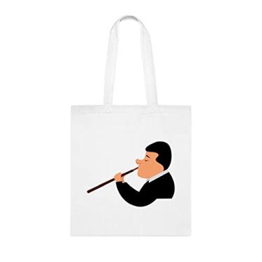 Imagem de Duduk Man Ilustração Vector Sacolas, Aniversário Cesta de Natal Ideia de Presente, Presente Para Ela, Presente Para Ele, Sacola Feminina, Branco