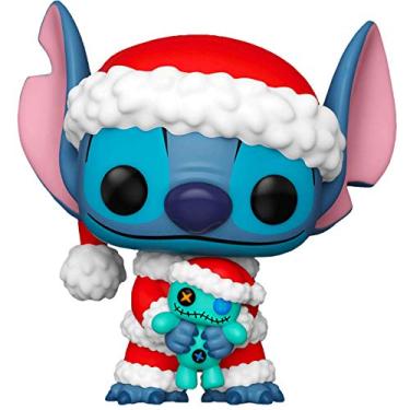 Imagem de Funko POP! Lilo & Stitch - Papai Noel costurado com Scrump exclusivo