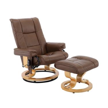 Imagem de Poltrona Massageadora Minnesota Marrom Vintage