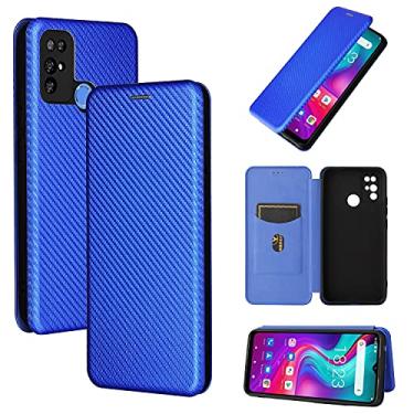Imagem de For X96 Pro Carbon Fiber Texture Horizontal Flip TPU + PC + PU Leather Case with Card Slot
