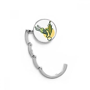 Imagem de Cabo plugue de milho cabo de carregamento padrão gancho de mesa fecho decorativo extensão dobrável cabide