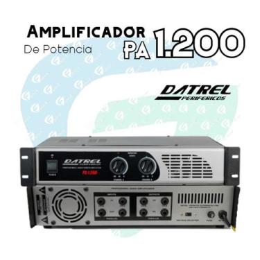 Imagem de Amplificador De Potência Datrel Pa-1.200