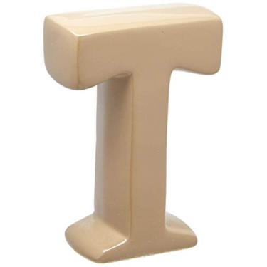 Imagem de Letra T Decorativa Ceramicas Pegorin Sands