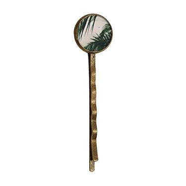 Imagem de Fotografia Folha Planta Imagem Natureza Retrô Metal Cabelo Bobby Pin Headwear
