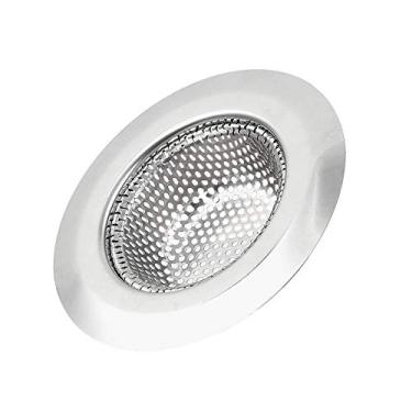 Imagem de Ralo p/Pia em Aço Inoxidável Perfurado Grande Cozinha 11 cm