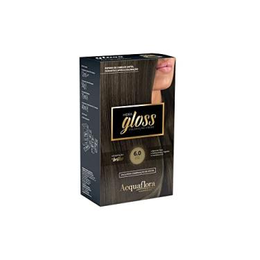 Imagem de AcquaFlora Coloração Permanente Hidra Gloss Louro Escuro 6.0 Acquaflora