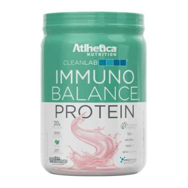 Imagem de Immuno Balance Protein 500G Morango - Cleanlab & Atlhetica Nutrition -