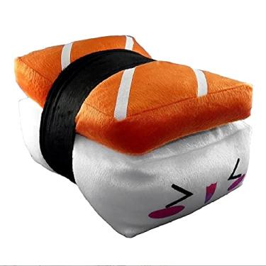 Imagem de Almofada Pelúcia Nigiri Salmão - Comida Japonesa