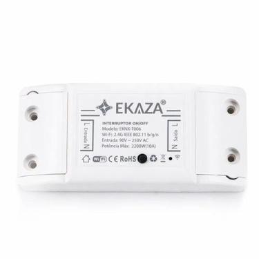 Imagem de Acionador Inteligente Tomada Interruptor Diy Switch Wifi Ekaza Eknh-T1